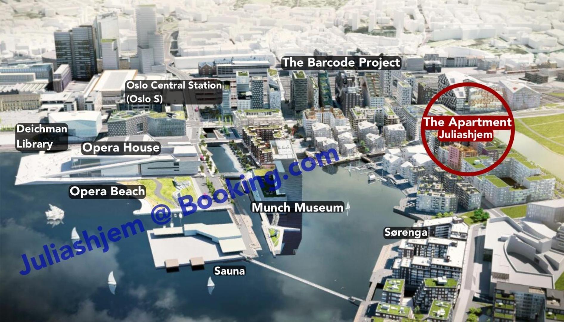 Bjorvika Opera & Munch Area - By The Sea & In The City, Near Oslo Centralstation Exterior photo